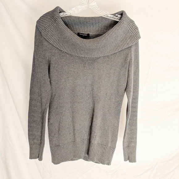 Banana Republic gray cowl neck sweater - Picture 6 of 7